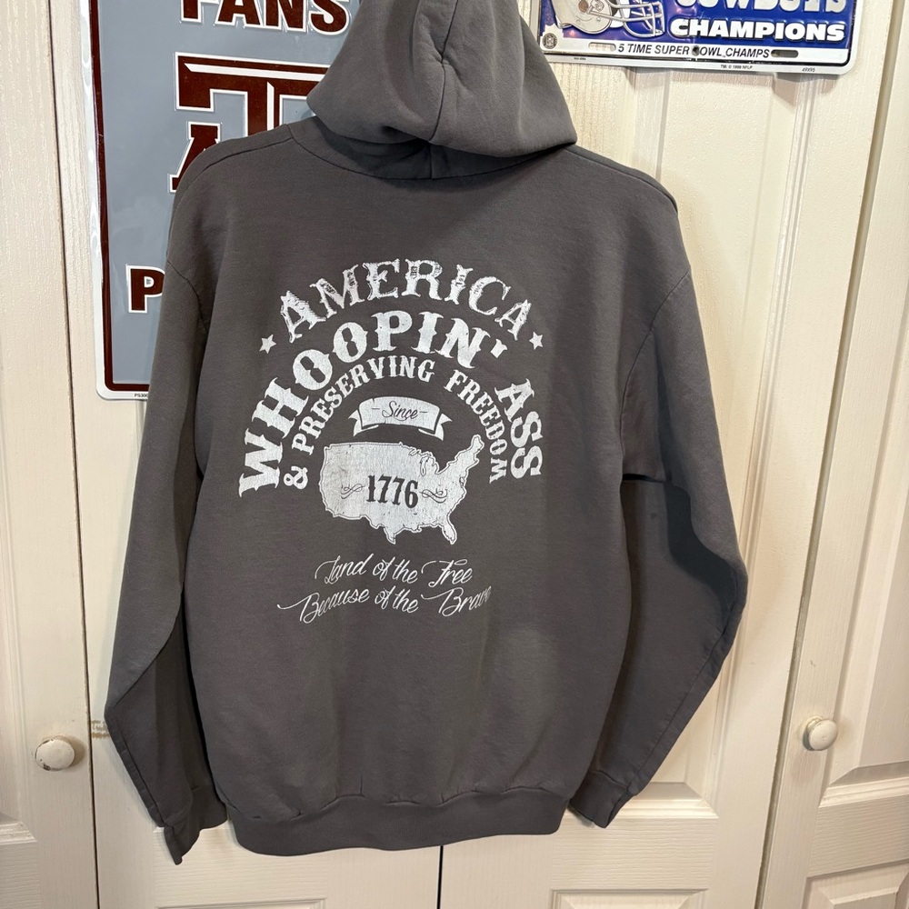 America Whoopin Butt Men’s Hoodie